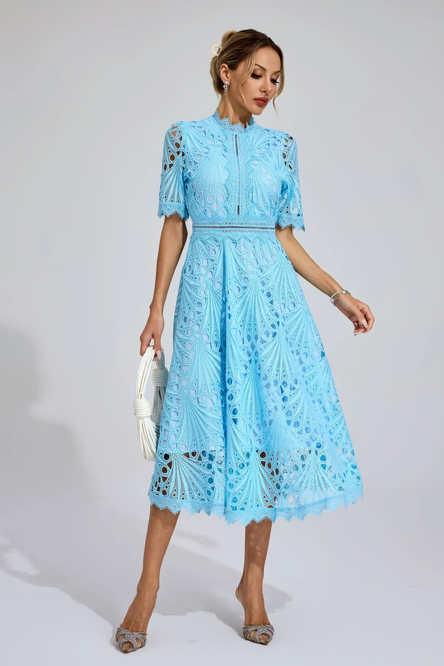 Lisandia Cut Out Midi Dress
